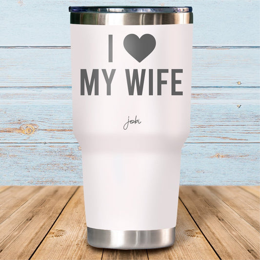 I <3 my wife - Vaso Térmico