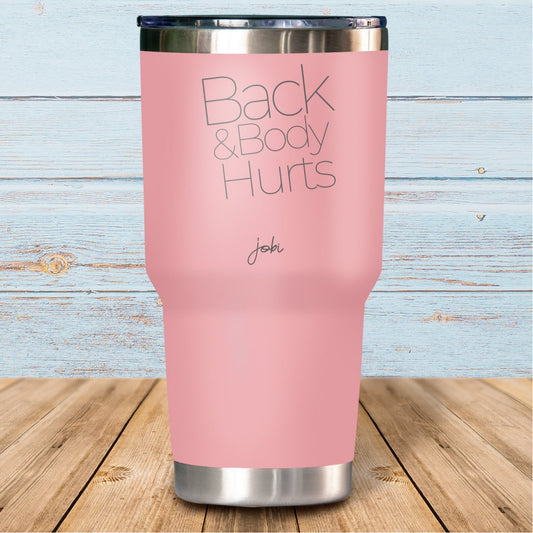 Back & body hurts - Vaso Térmico