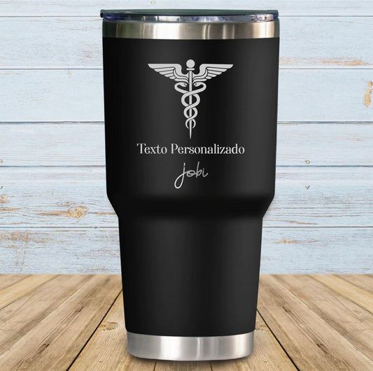 Símbolo de Medicina  - Personalizar Vaso 30 Oz