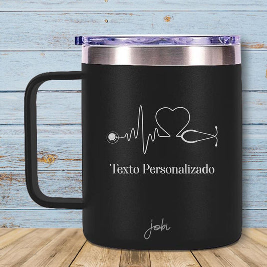 Estetoscopio - Personalizar Taza 12 Oz