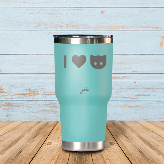 I love cats - Vaso Térmico