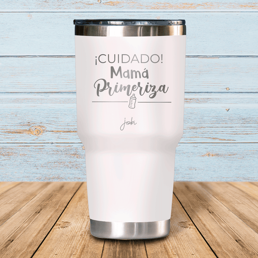 ¡Cuidado! Mamá primeriza - Vaso térmico