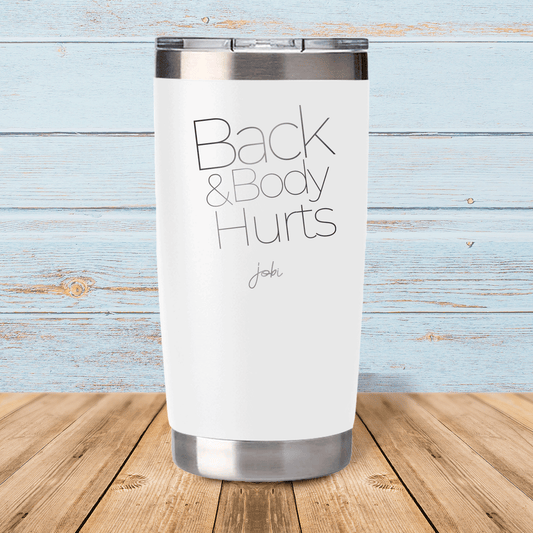 Back & body hurts - Vaso térmico